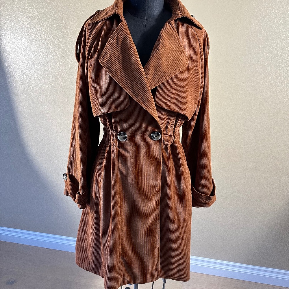 Alice Blue, Trench Inspired Jacket